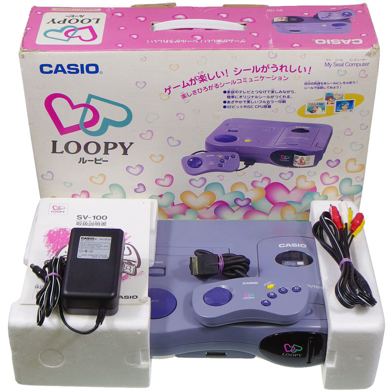 Casio Loopy 101: 32-bit Japanese Console for Girls - RetroGaming with  Racketboy