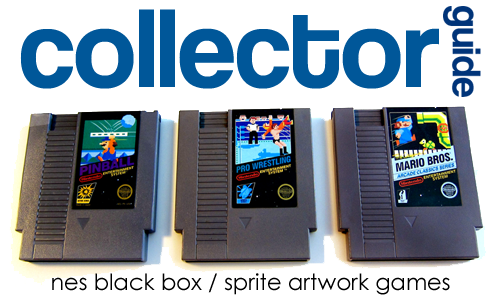 Collecting NES Black Box / Sprite Art Games - RetroGaming with Racketboy