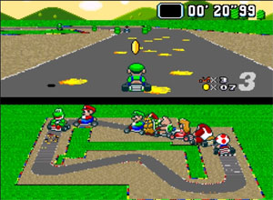 Super Mario Kart Screenshot