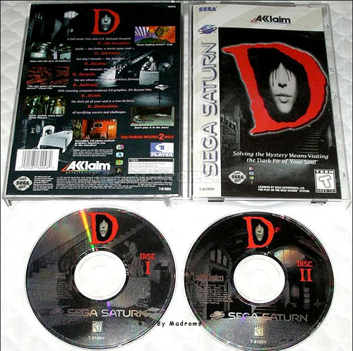 sega saturn version of "D" by WARP games