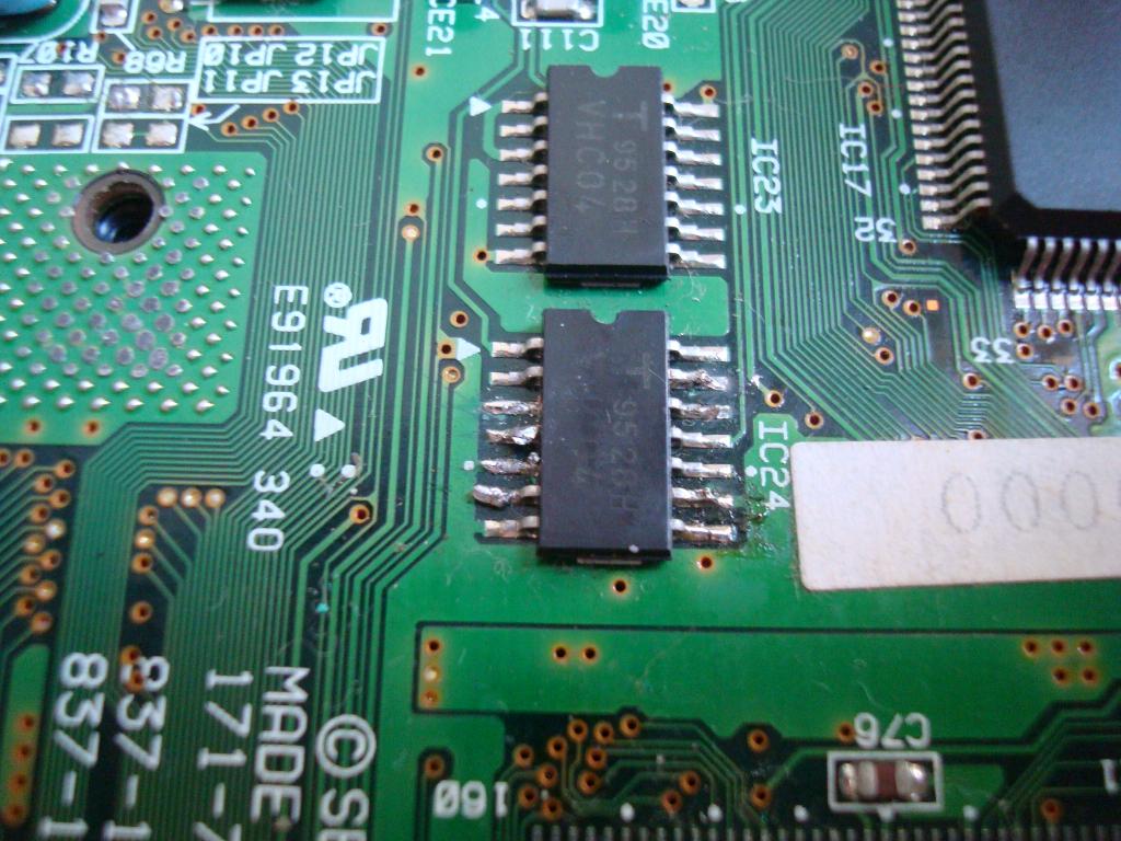 VHC04 IC RESOLDER