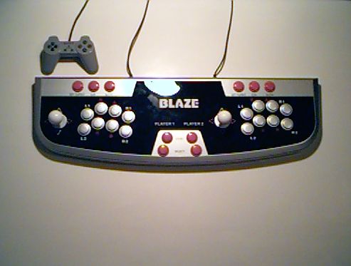 Blaze Dual Shock PS1 PS2 compatible Arcade Controller
