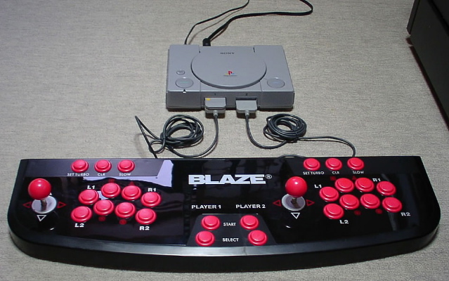 The elusive PS1 PS2 compatible Blaze Twin Shock