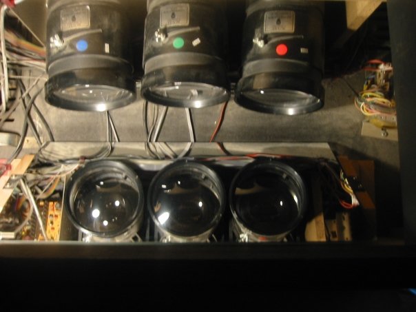 the three projectors