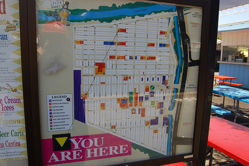 A STREET MAP OF SAN JOSE SWAP MEET