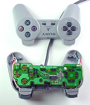 CIRCUIT BOARD IS PART OF THE BUTTONS ON MOST CONTROLLERS. NO SEPARATE DIP OR LEAF SWITCHES HERE.