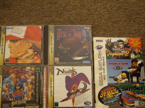 Sega Saturn games