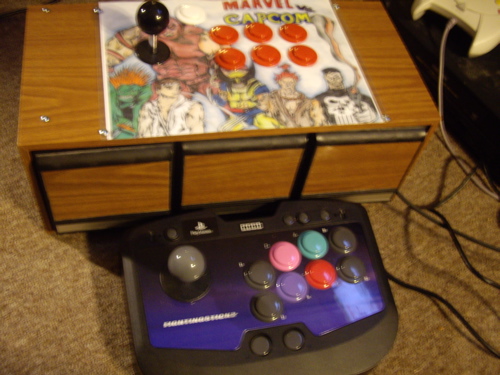 It's kinda big compared to my Hori Fighting Stick 2,The Hori is for PS2