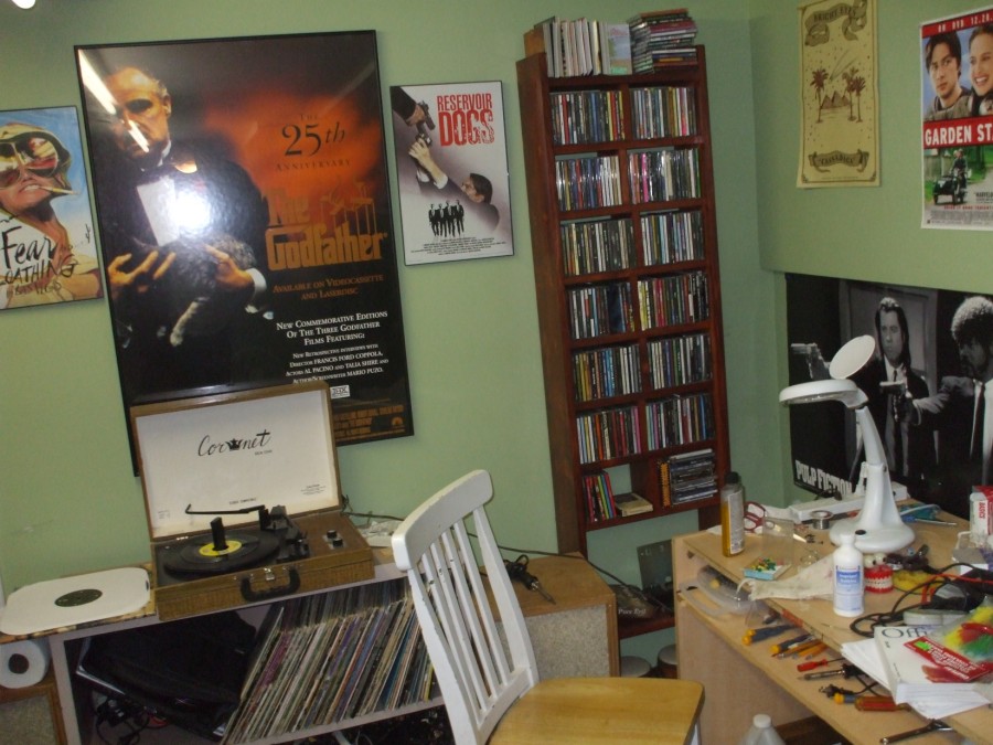 Music, and my work table
