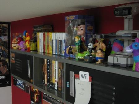 some of my handheld games and R.O.B