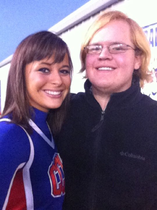 Me again with blond hair this time