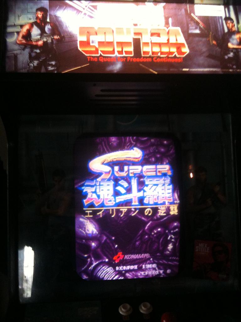 Super Contra arcade machine