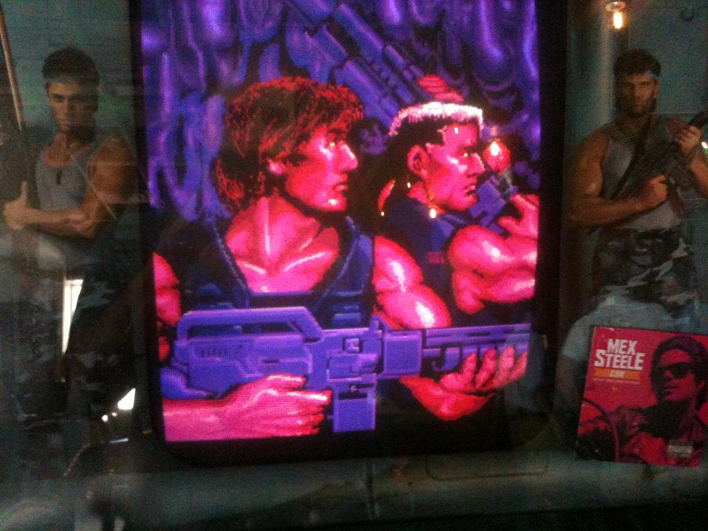 Bill and Lance - virtual versions and live actor versions