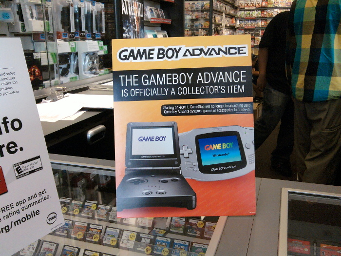 Gamestop GBA Collectors Item Sign 1.jpg