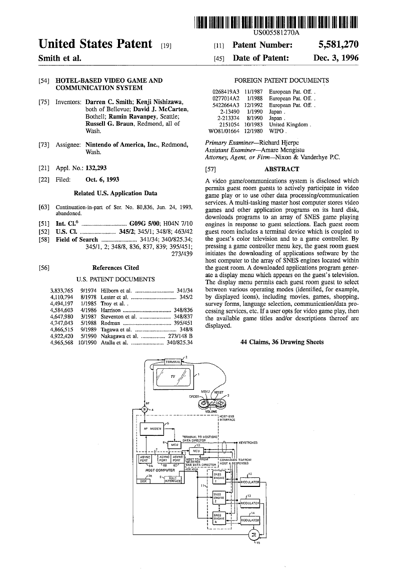 Lodgnet SNES Patent 01.png