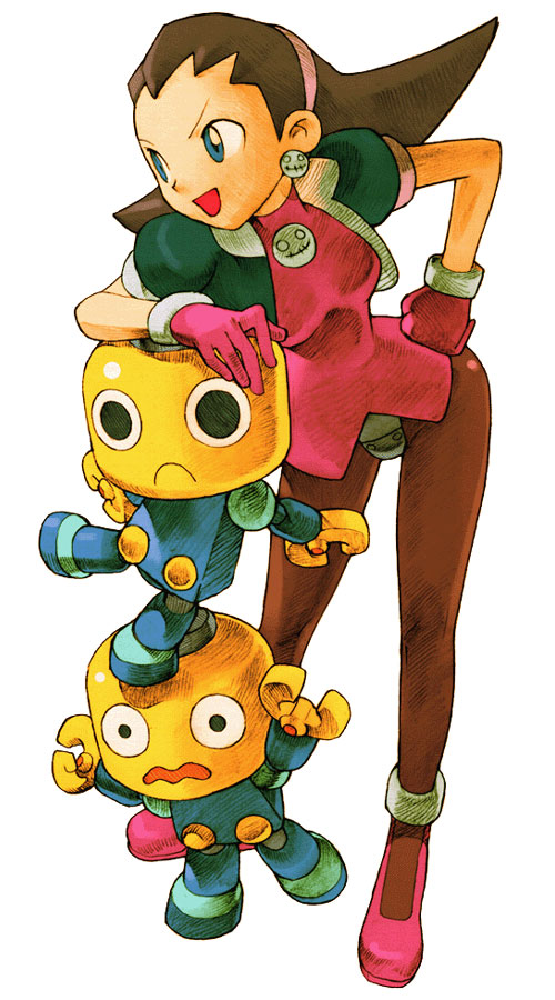 Tron Bonne, from the Mega Man Legends series. Also got her own game.