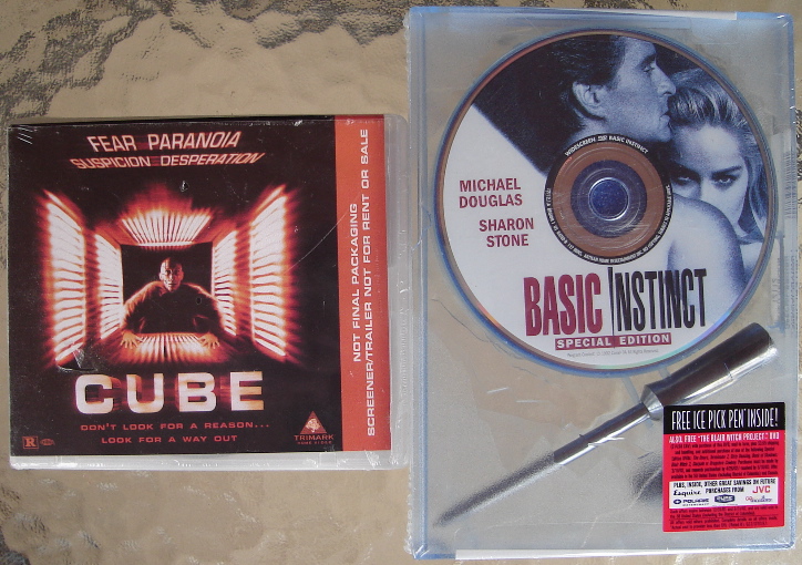 Cube Preview and Basic Instinct Ice Pick DVDs.jpg