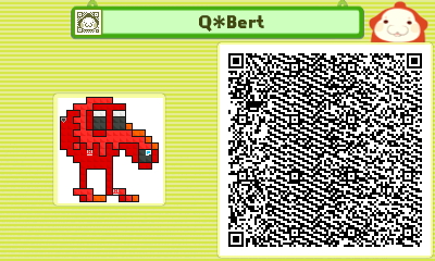 Q*Bert Pushmo QR Code