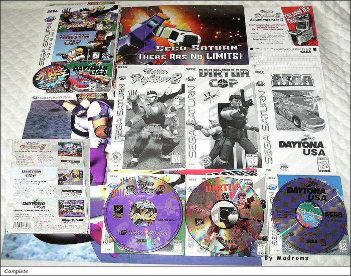 It's this exact package, but my disc is Virtua Cop 2.