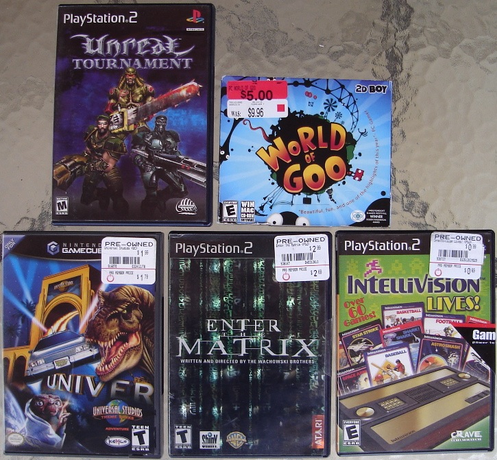 Unreal Tornament - World of Goo - Universal Studios - Enter Matrix - IntelliVision Lives.jpg