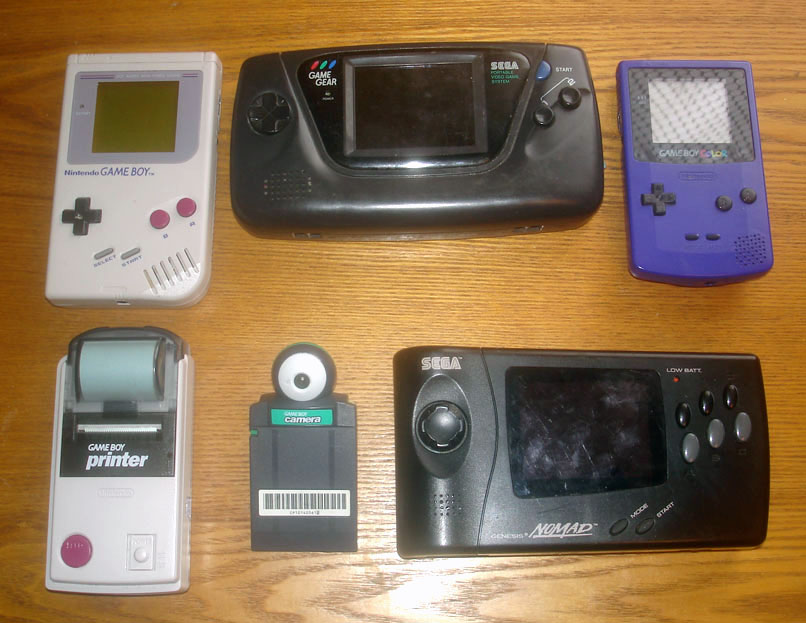 All my beautiful portables except for my DS lite.