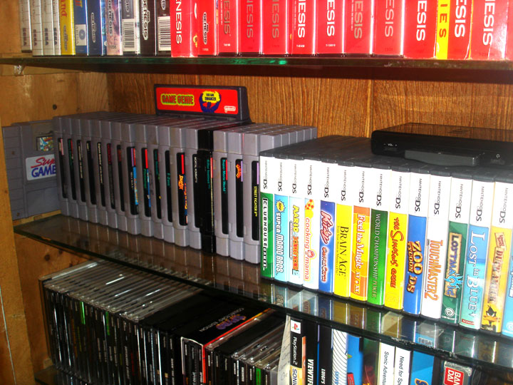 SNES and DS games