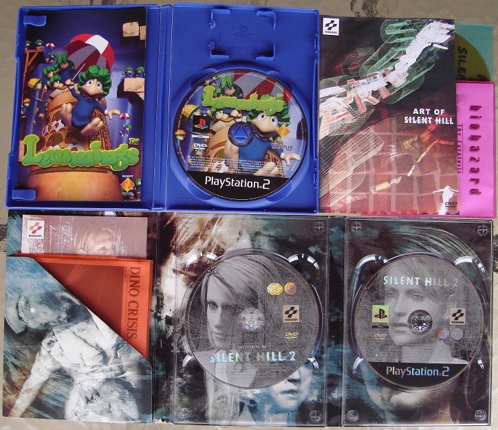 PAL Lemmings - PAL Silent Hill 2 - Art Of Silent Hill.jpg