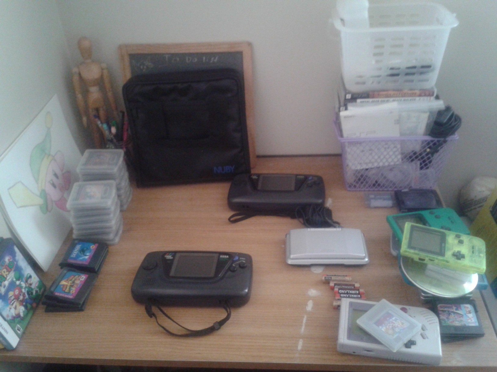 My work table.