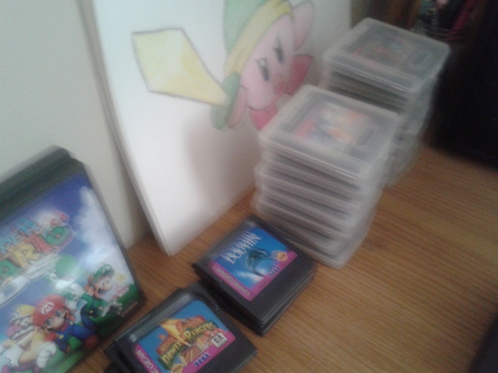 All my game gear games and ds games (two of them lol).