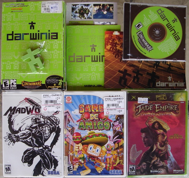 0 Darwinia - Mad World - Samba De Amigo - Jade Empire.jpg