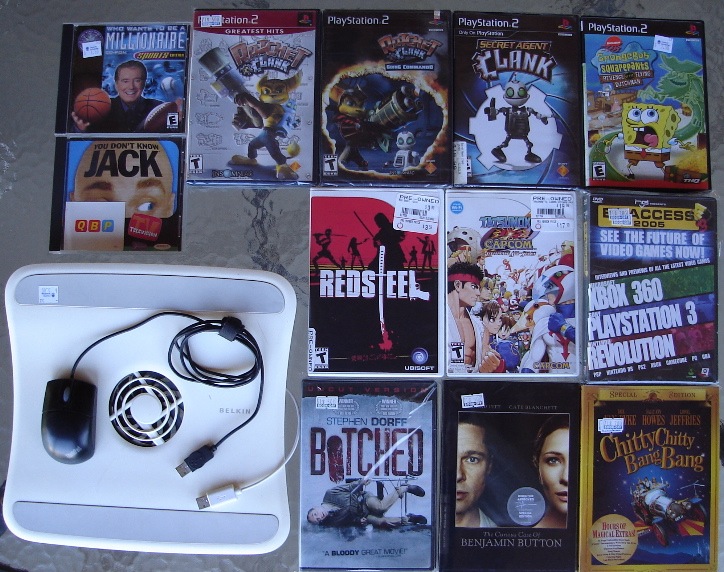 0 Buzz Games - Ratchet 1 2 4 - Sponge Bob - IBM Mouse - Laptop Cooler - Red Steel - Tatsunko Capcom - E3 2005 - Botched - Criterion Benjamin - Chitty Bang.jpg