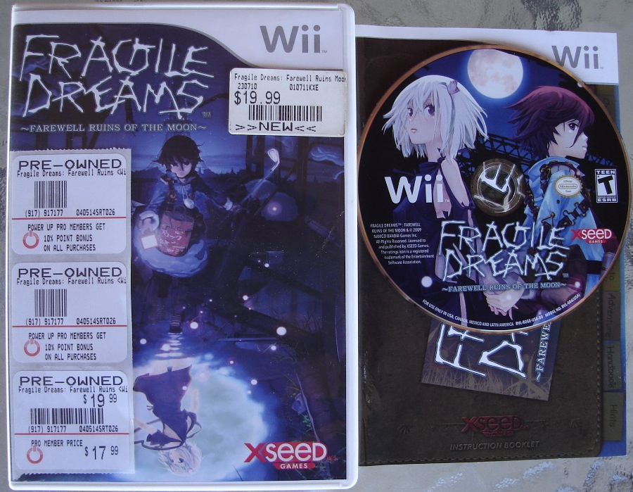 Gamestop New Used Price Tag Swap - Wii Fragile Dreams.jpg