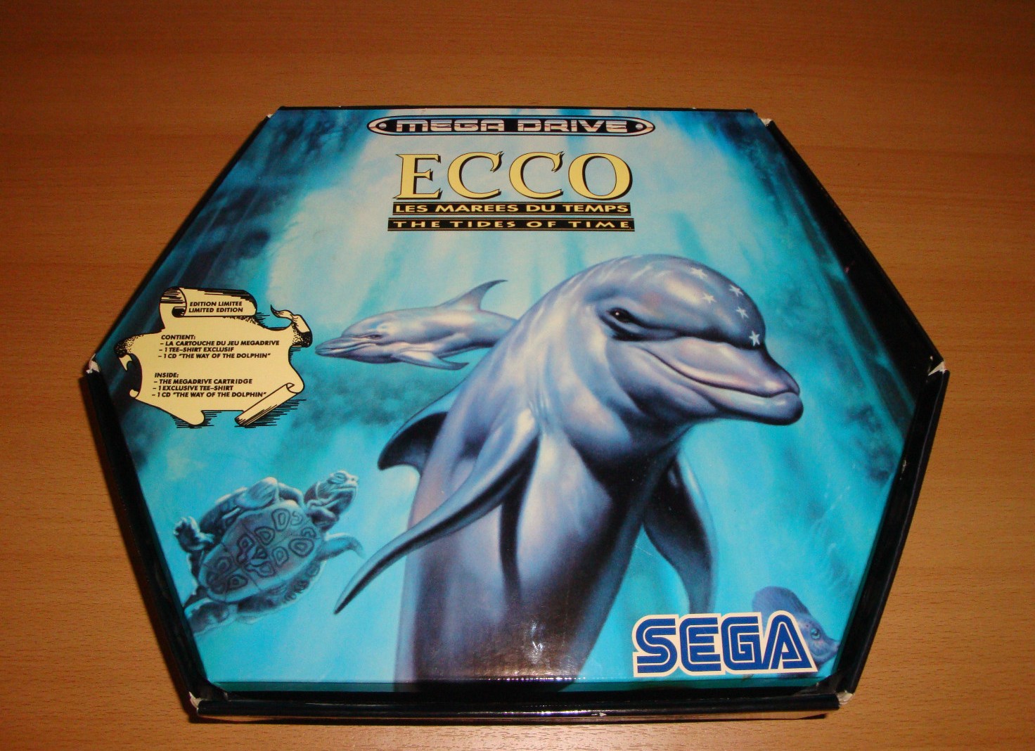 Sega Genesis / Megadrive Ecco The Dolphin Box Set (Photos & Info) -  RetroGaming with Racketboy